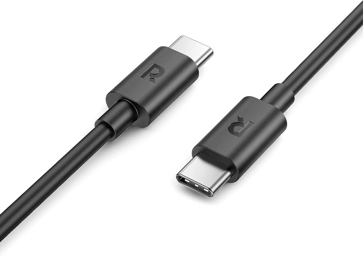 Καλώδιο Δεδομένων και Φόρτισης USB-C - USB-C RavPower RP-CB1022, 60W, 2μ, Μαύρο