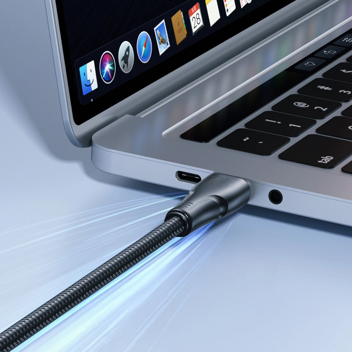 USB-C Data and Charging Cable - USB-C Joyroom S-A11, 60W, 0.25m, Black