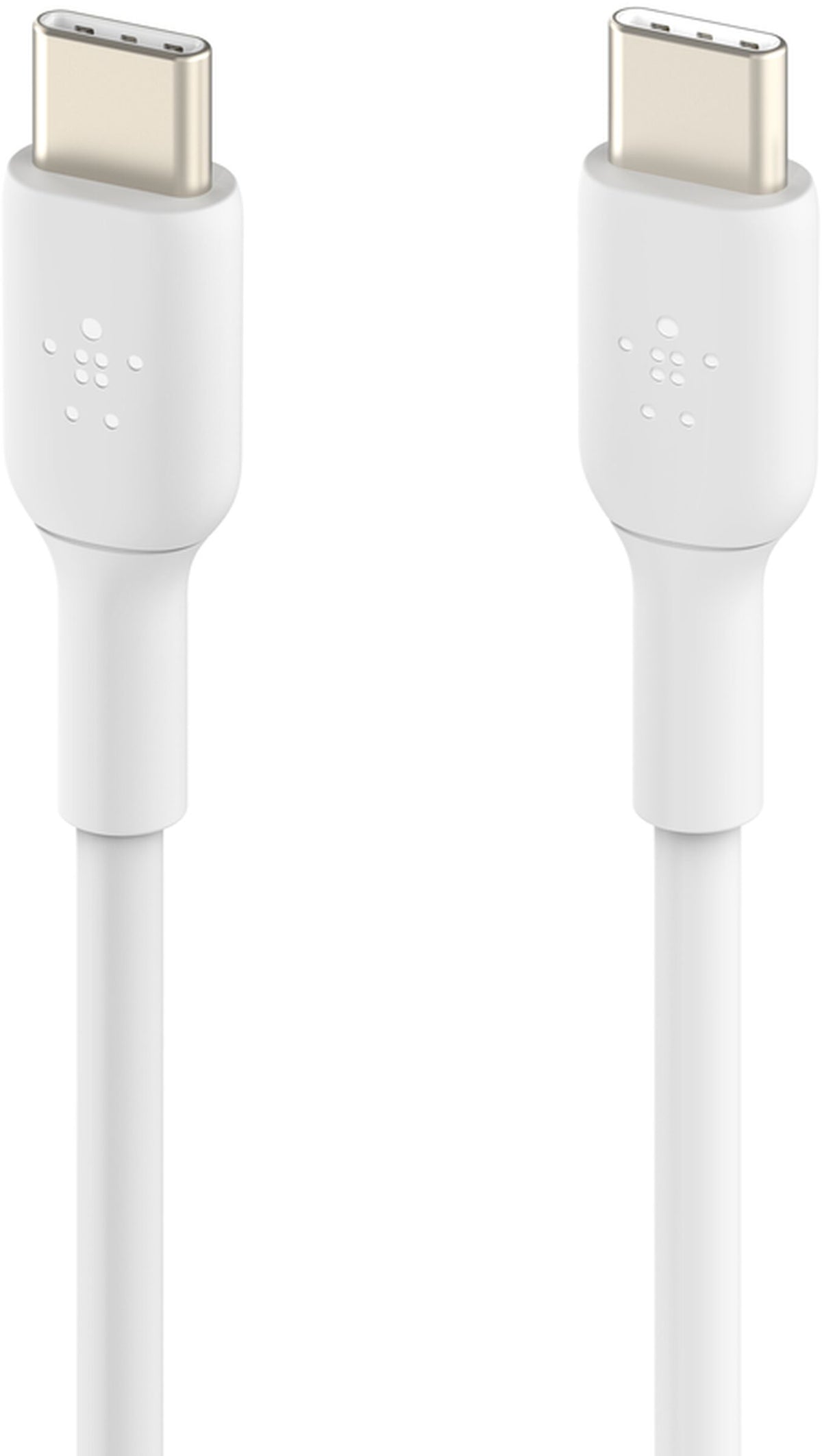 USB-C Data and Charging Cable - USB-C Belkin BoostCharge, 60W, 1m, Set of 2 pieces, White CAB003bt1MWH2PK