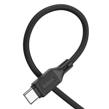 Καλώδιο Δεδομένων και Φόρτισης USB-C - USB-C HOCO X90, 60W, 1μ, Μαύρο