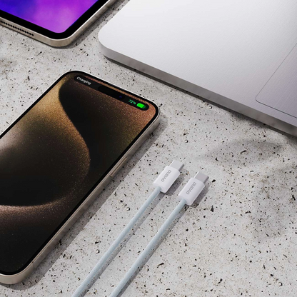 Καλώδιο Δεδομένων και Φόρτισης USB-C - USB-C Dudao L6C, 30W, 1μ, Μπλε
