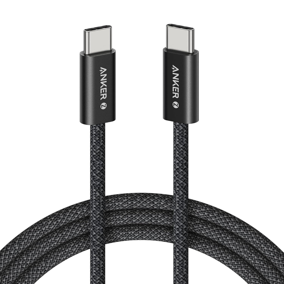 Καλώδιο Δεδομένων και Φόρτισης USB-C - USB-C Anker Zolo, 240W, 1.8m, Μαύρο A8060H12
