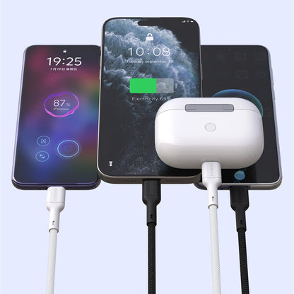 Καλώδιο Δεδομένων και Φόρτισης USB-C - USB-C Dudao L9C, 65W, 1m, Μαύρο