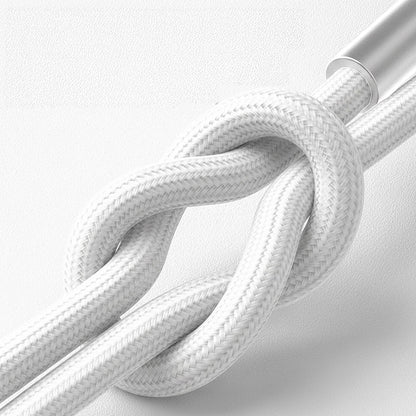 Καλώδιο Δεδομένων και Φόρτισης USB-A - Lightning 3MK Hyper N, 12W, 2m, Λευκό