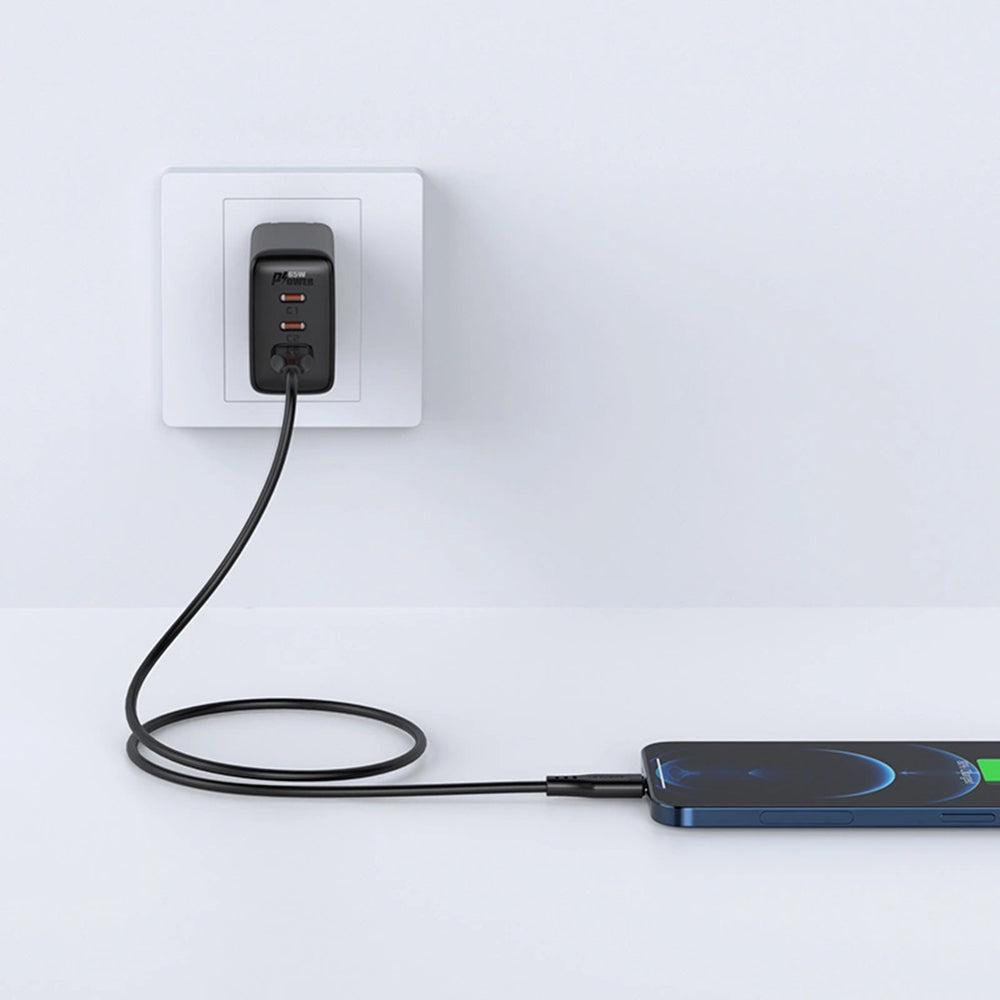 Καλώδιο Δεδομένων και Φόρτισης USB-A - Lightning Acefast C3-02, 18W, 1.2m, Λευκό