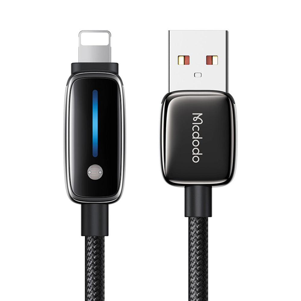 USB-A to Lightning McDodo CA-0010 Data and Charging Cable, 18W, 1.2m, Black