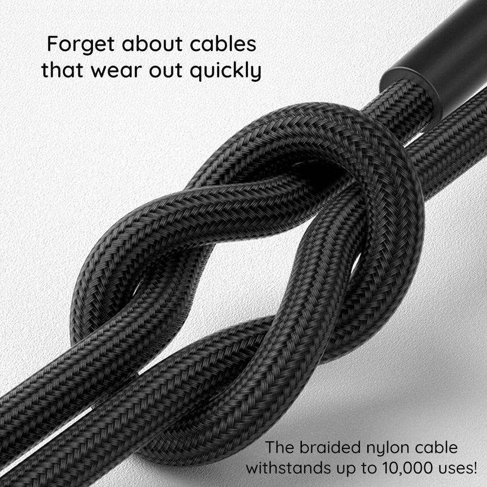 USB-A to Lightning McDodo CA-0010 Data and Charging Cable, 18W, 1.2m, Black