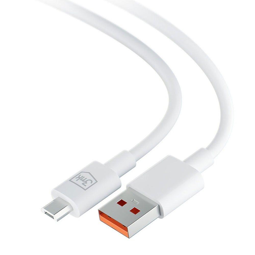 Καλώδιο Δεδομένων και Φόρτισης USB-A - microUSB 3MK Hyper, 18W, 1.2m, Μαύρο