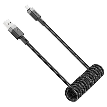 Καλώδιο Δεδομένων και Φόρτισης USB-A - USB-C Acefast C14-04, 18W, 1.2m, Μαύρο