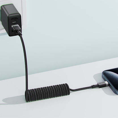 Καλώδιο Δεδομένων και Φόρτισης USB-A - USB-C Acefast C14-04, 18W, 1.2m, Μαύρο