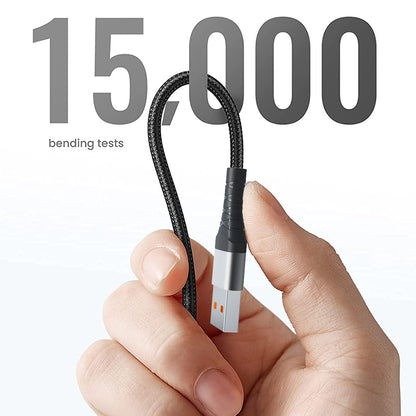 USB-A to USB-C Data and Charging Cable Lito LD22T, 18W, 2m, Black