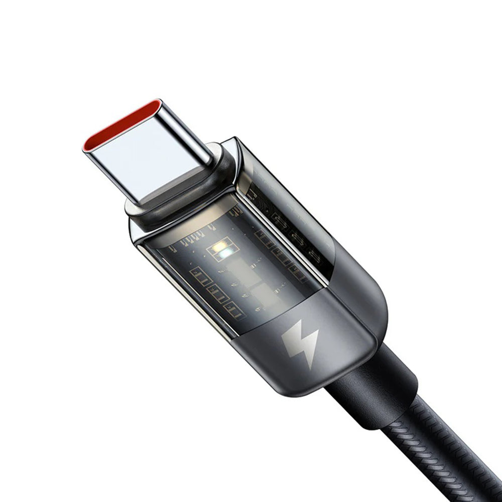 USB-A to USB-C McDodo CA-3150 Auto Power Off Data and Charging Cable, 100W, 1.2m, Black