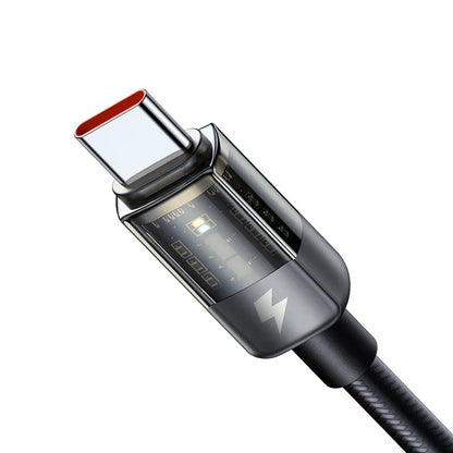 USB-A to USB-C McDodo CA-3150 Auto Power Off Data and Charging Cable, 100W, 1.2m, Black