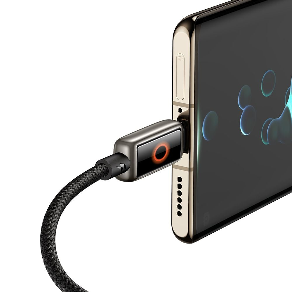 USB-A to USB-C McDodo CA-6650 Data and Charging Cable, Auto Power Off, 100W, 1.2m, Black