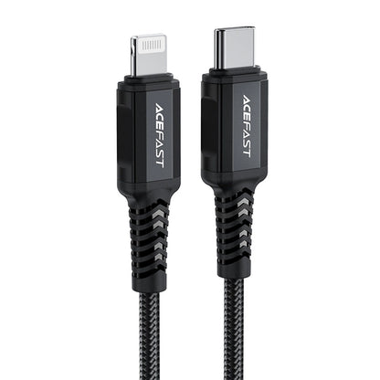 Καλώδιο Δεδομένων και Φόρτισης USB-C - Lightning Acefast C4-01, 30W, 1.8m, Μαύρο