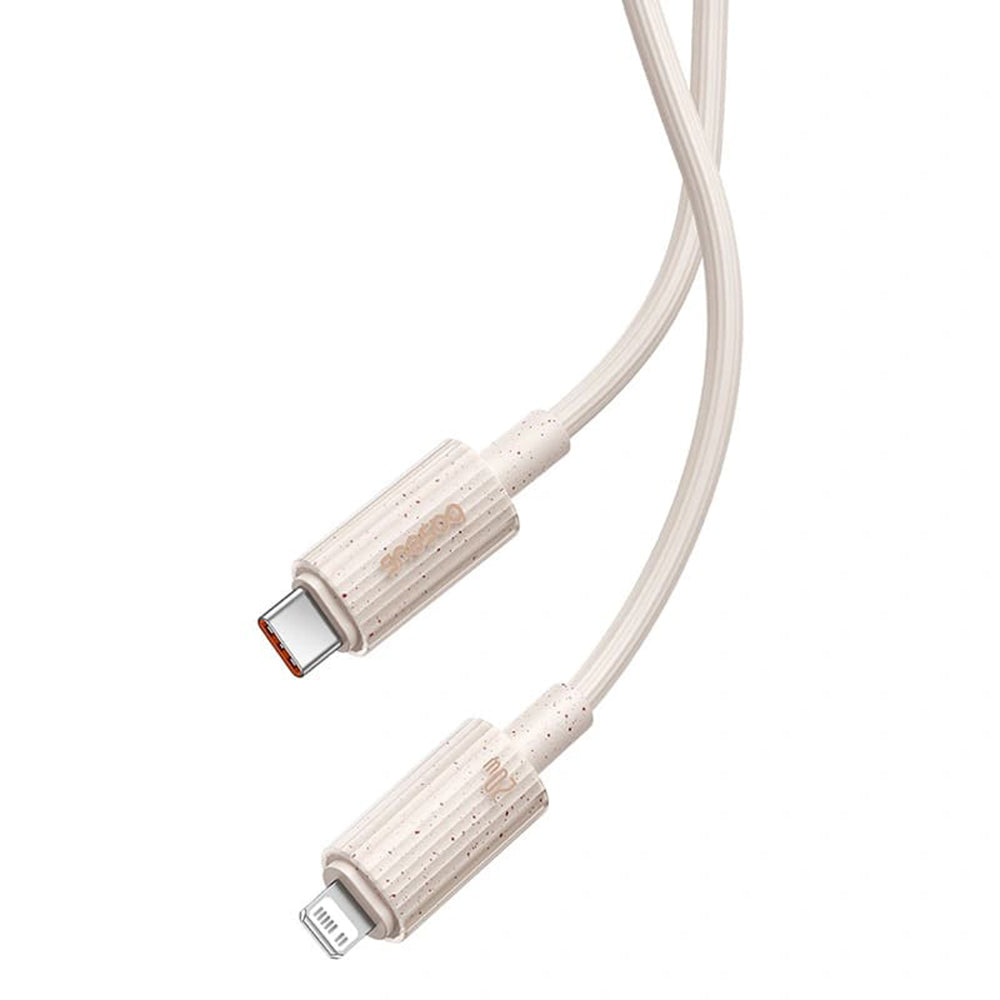 Καλώδιο Δεδομένων και Φόρτισης USB-C - Lightning Baseus Habitat, 20W, 2m, Πράσινο P10360201631-01