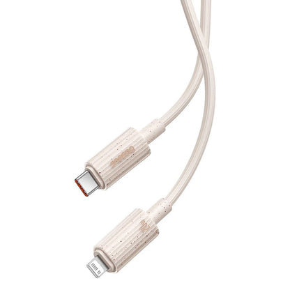 Καλώδιο Δεδομένων και Φόρτισης USB-C - Lightning Baseus Habitat, 20W, 2m, Πράσινο P10360201631-01