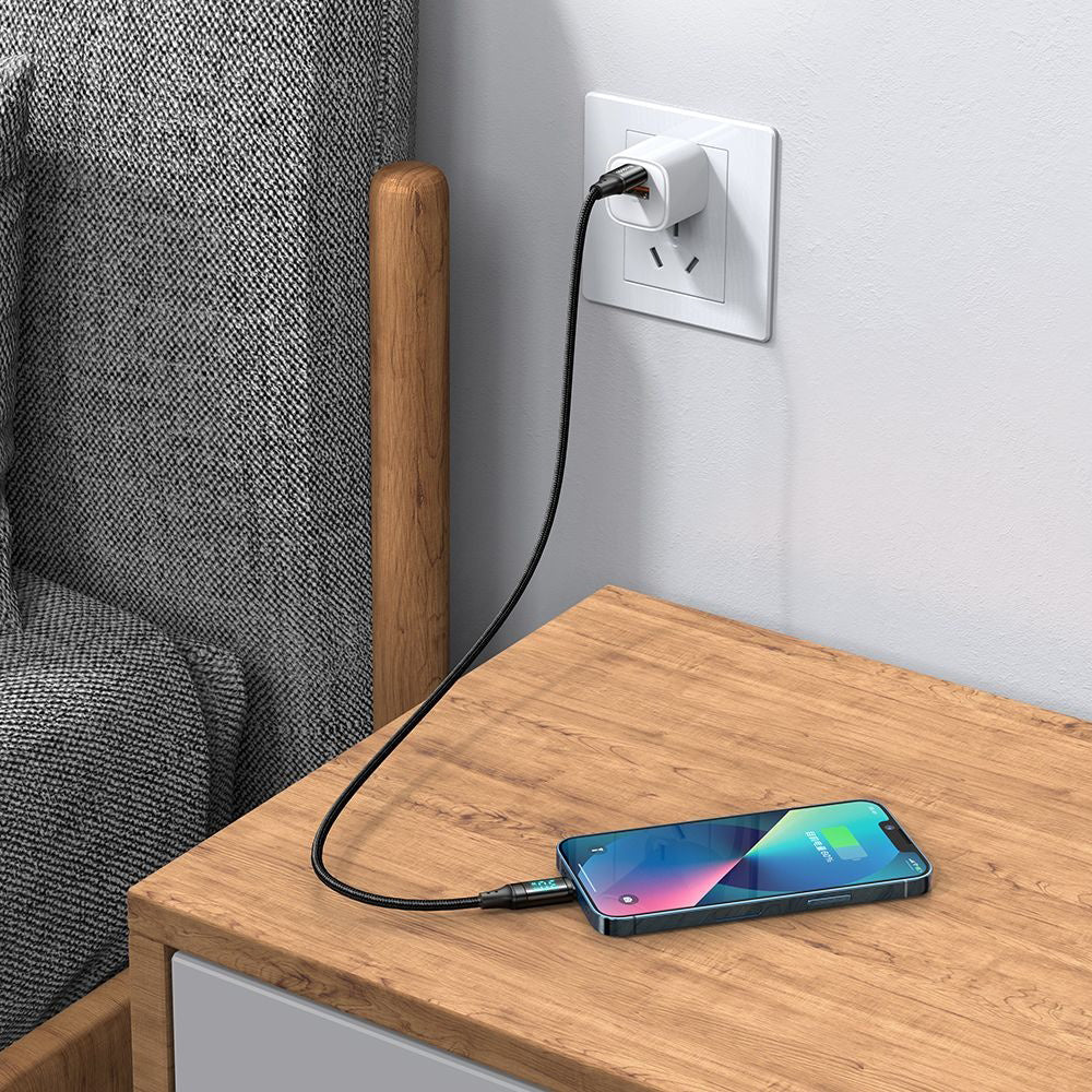 USB-C to Lightning McDodo CA-1030 Data and Charging Cable, 36W, 1.2m, Black