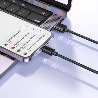 USB-A to Lightning McDodo CA-3640 Data and Charging Cable, 18W, 1.2m, Black