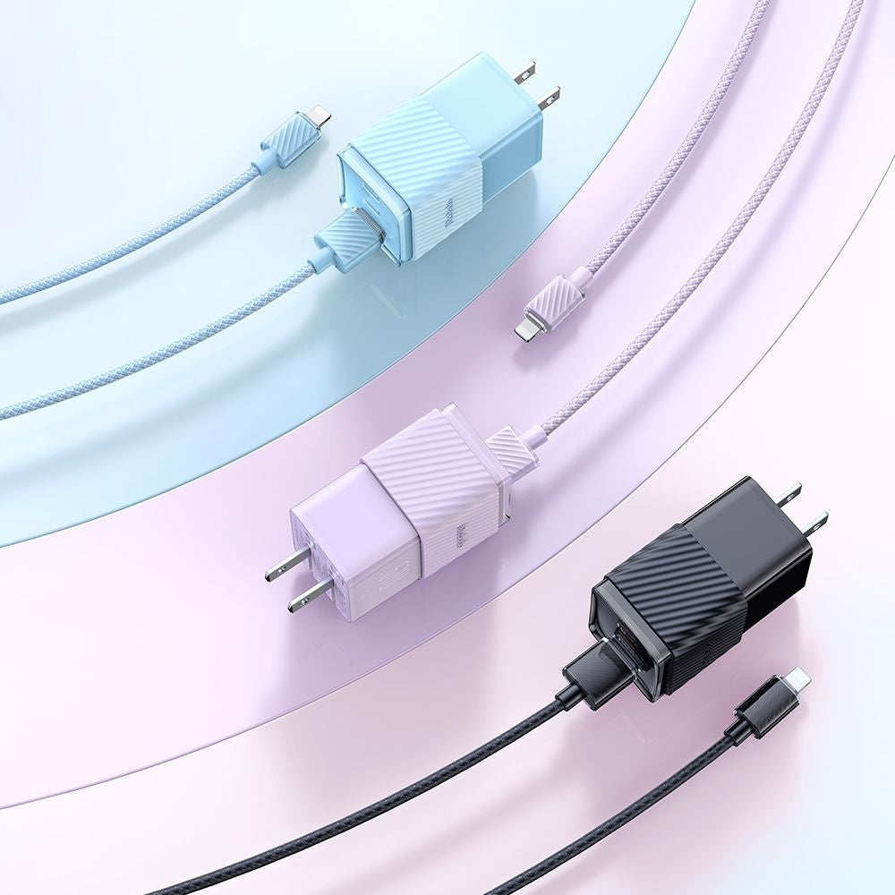 USB-A to Lightning McDodo CA-3640 Data and Charging Cable, 18W, 1.2m, Black