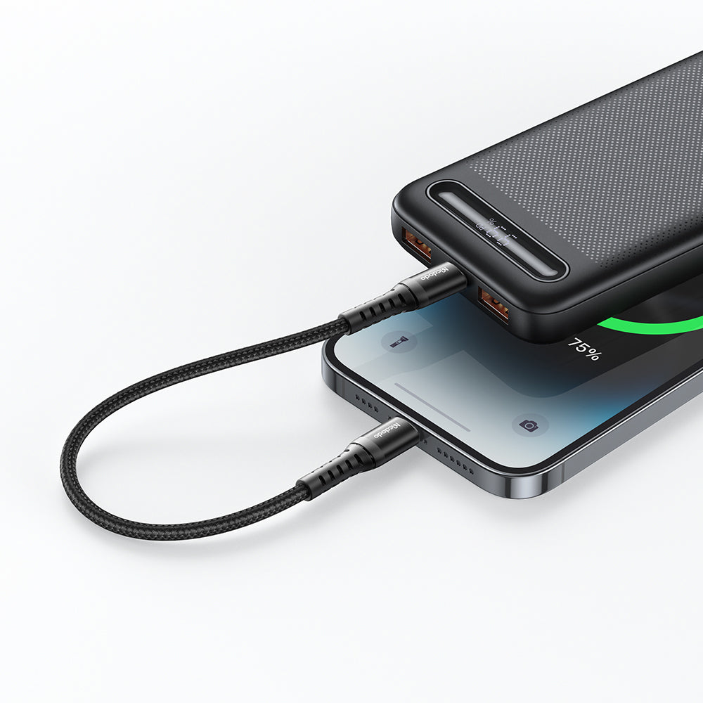 USB-C to Lightning McDodo Data and Charging Cable CA-5631, 36W, 1m, Black