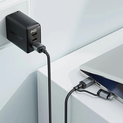 Καλώδιο Δεδομένων και Φόρτισης USB-C - Lightning / USB-C Acefast C20-01, 60W, 1.2m, Μαύρο