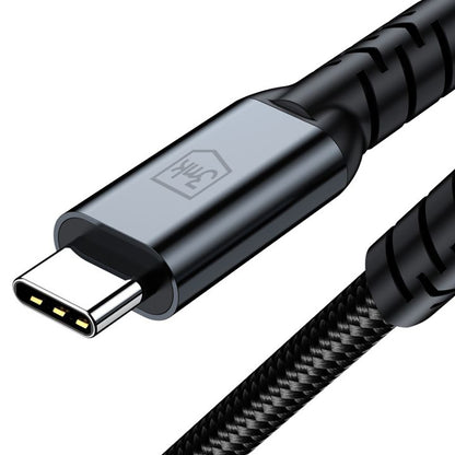 Καλώδιο Δεδομένων και Φόρτισης USB-C - USB-C 3MK Hyper N Thunderbolt 4, 240W, 2μ, Μαύρο