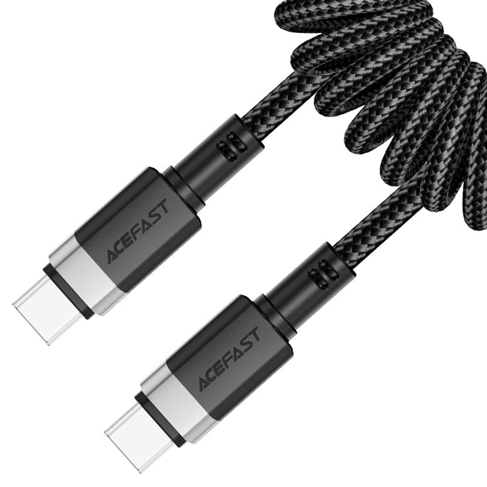 Καλώδιο Δεδομένων και Φόρτισης USB-C - USB-C Acefast C14-03, 60W, 1.2m, Μαύρο