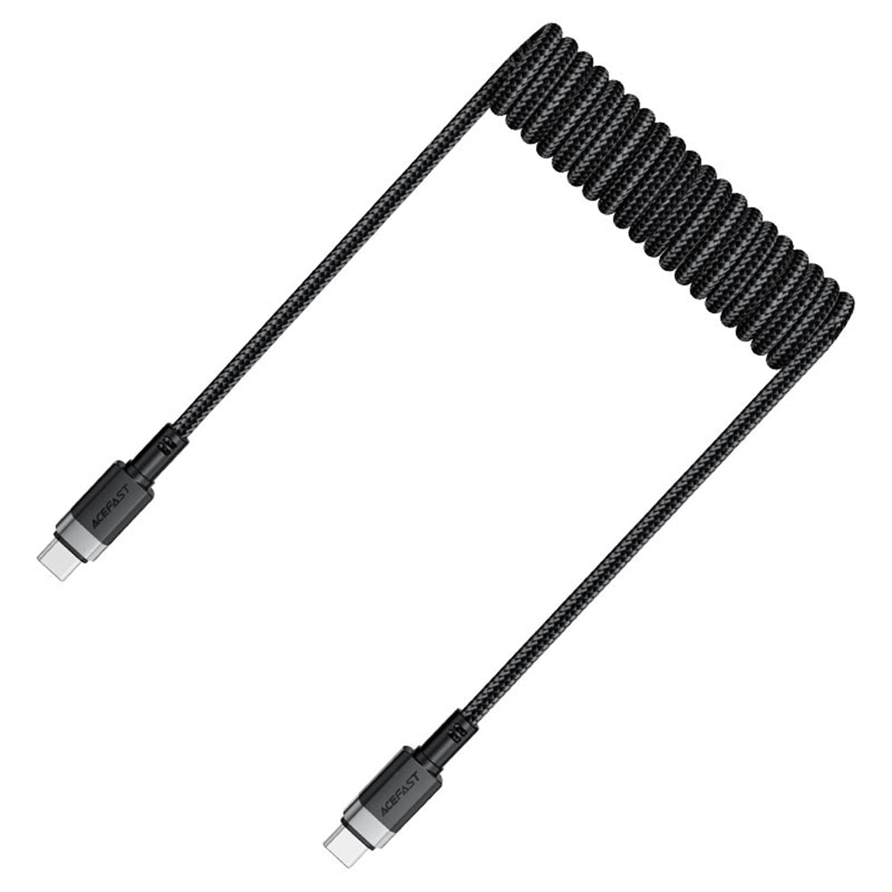 Καλώδιο Δεδομένων και Φόρτισης USB-C - USB-C Acefast C14-03, 60W, 1.2m, Μαύρο