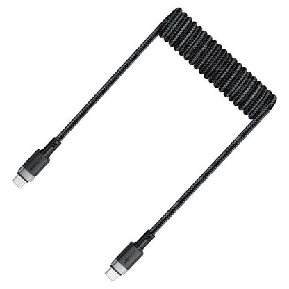Καλώδιο Δεδομένων και Φόρτισης USB-C - USB-C Acefast C14-03, 60W, 1.2m, Μαύρο