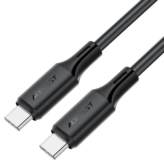 Καλώδιο Δεδομένων και Φόρτισης USB-C - USB-C Acefast C17-03, 60W, 1.2m, Μαύρο