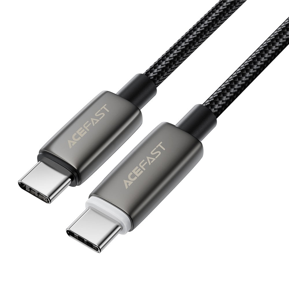 USB-C Data and Charging Cable - USB-C Acefast C23-03, 60W, 1.2m, Black