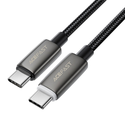 USB-C Data and Charging Cable - USB-C Acefast C23-03, 60W, 1.2m, Black