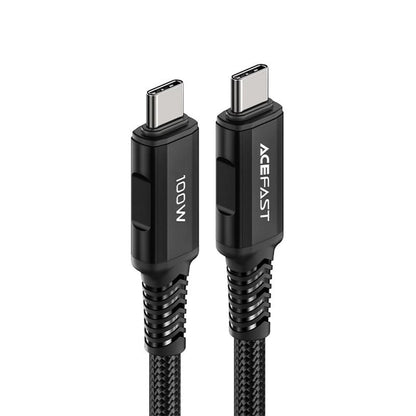 Καλώδιο Δεδομένων και Φόρτισης USB-C - USB-C Acefast C4-03, 100W, 2m, Μαύρο