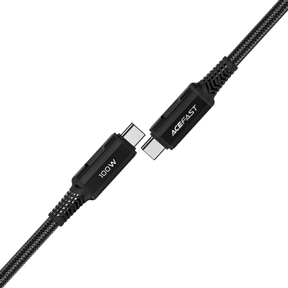 Καλώδιο Δεδομένων και Φόρτισης USB-C - USB-C Acefast C4-03, 100W, 2m, Μαύρο