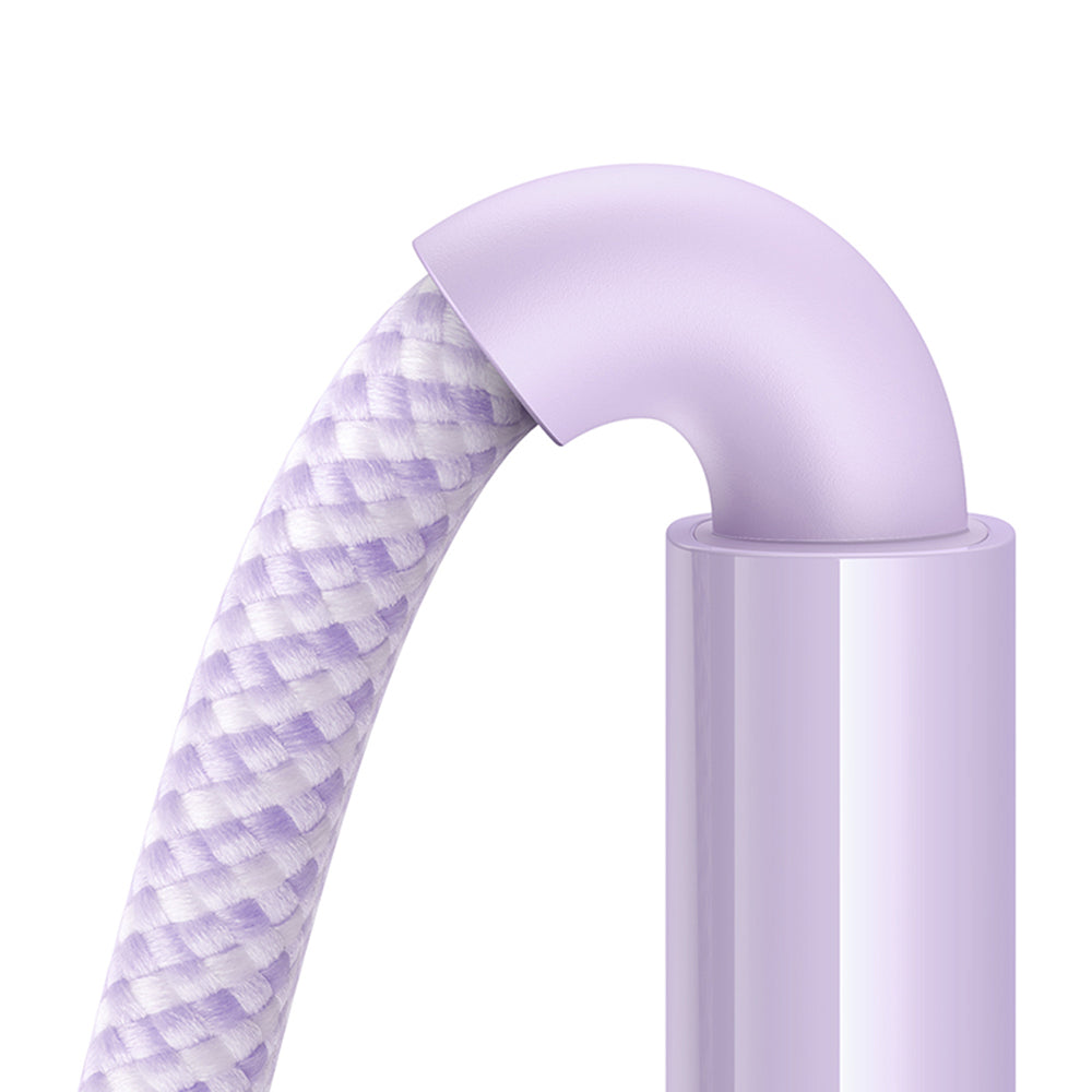USB-C Data and Charging Cable - USB-C Baseus Display 2, 100W, 2m, Purple P10382702511-01