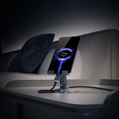 Καλώδιο Δεδομένων και Φόρτισης USB-C - USB-C Cuktech CTC620P Οθόνη, 240W, 2μ, Μαύρο CCTC620POSBK