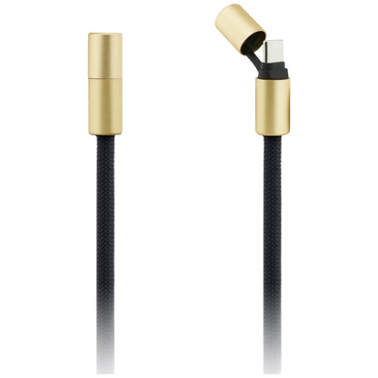 USB-C to USB-C Data and Charging Cable Guess CBDY 4G Charm, 100W, 1.5m, Black