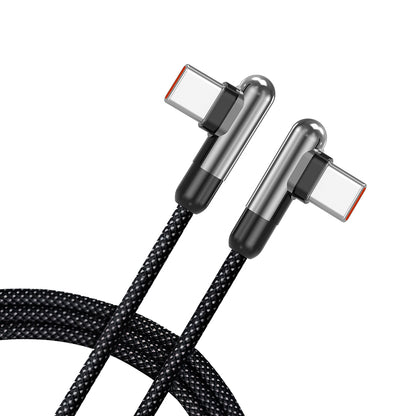 Καλώδιο Δεδομένων και Φόρτισης USB-C - USB-C Lito LD13CC, 60W, 1m, Μαύρο