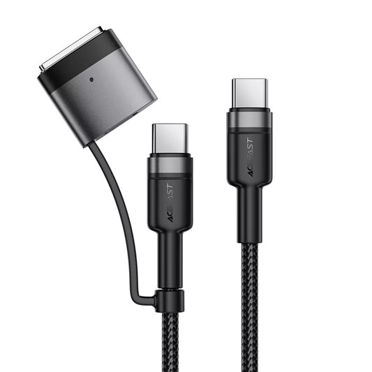Καλώδιο Φόρτισης Acefast, USB-C - USB-C / MagSafe 3, 240W, 1.2m, Μαύρο