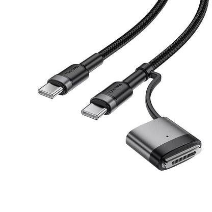 Καλώδιο Φόρτισης Acefast, USB-C - USB-C / MagSafe 3, 240W, 1.2m, Μαύρο
