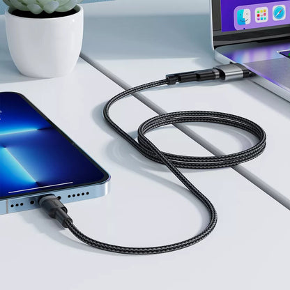 Καλώδιο Φόρτισης Acefast, USB-C - USB-C / MagSafe 3, 240W, 1.2m, Μαύρο