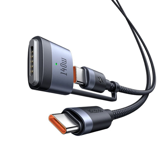 Καλώδιο Φόρτισης McDodo CA-0140, USB-C - USB-C / MagSafe 3, 240W, 2m, Μαύρο
