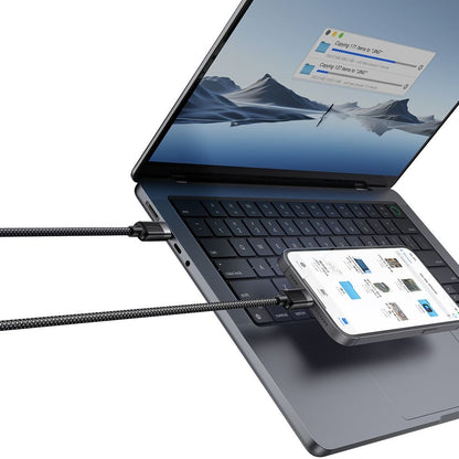 USB-C Data and Charging Cable - USB-C McDodo CA-2000 Self Winding, 60W, 1.2m, Black