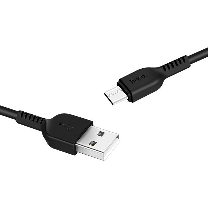 USB-A to USB-C Data and Charging Cable HOCO Flash X20, 18W, 3m, Black