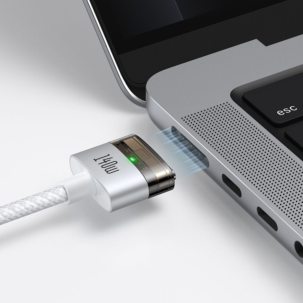Καλώδιο Φόρτισης McDodo CA-2071, USB-C - MagSafe 3, 140W, 2m, Λευκό