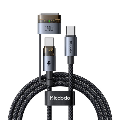 Καλώδιο Φόρτισης USB-C - USB-C / MagSafe 3 Mcdodo CA-8860, 240W, 2μ, Μαύρο