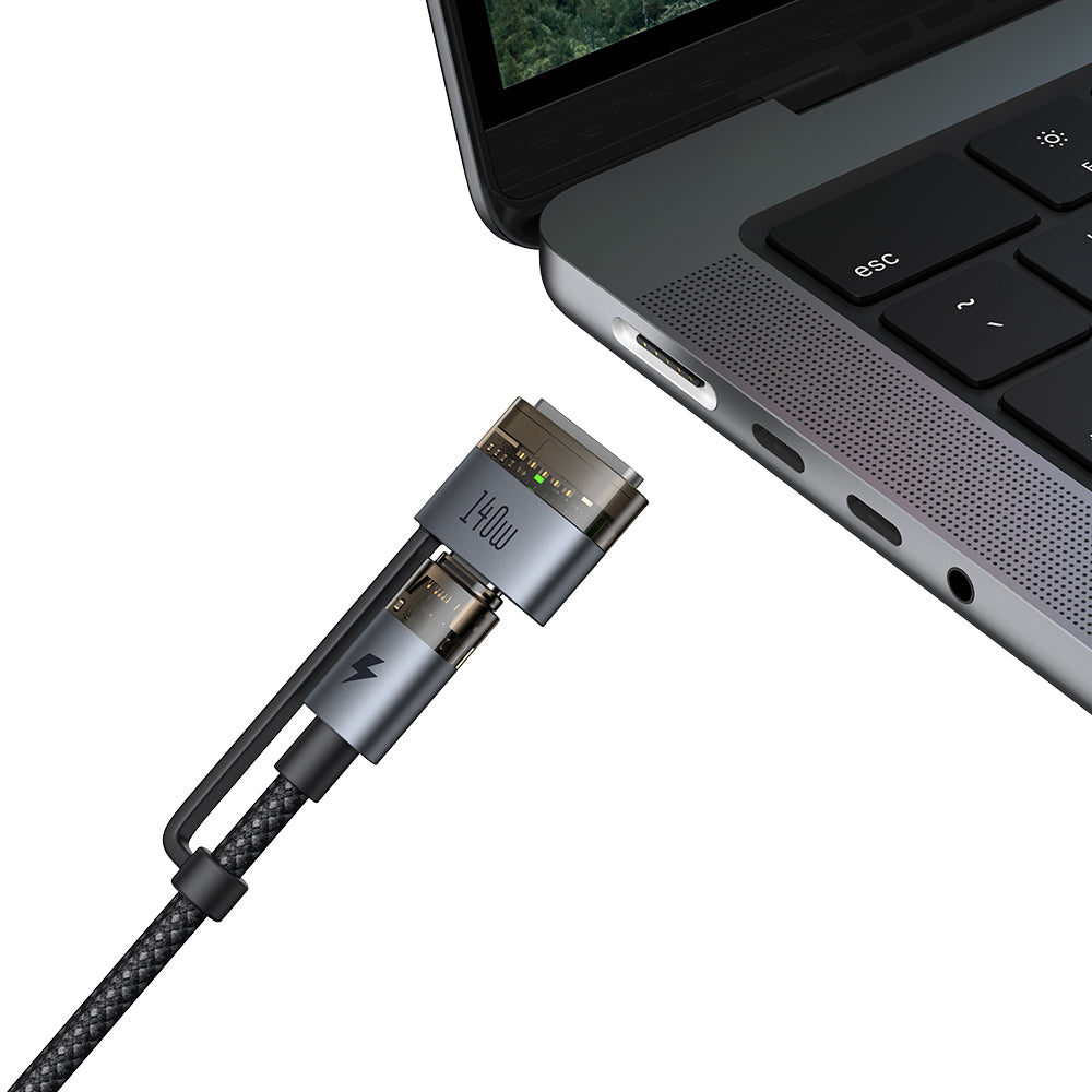 Καλώδιο Φόρτισης USB-C - USB-C / MagSafe 3 Mcdodo CA-8860, 240W, 2μ, Μαύρο