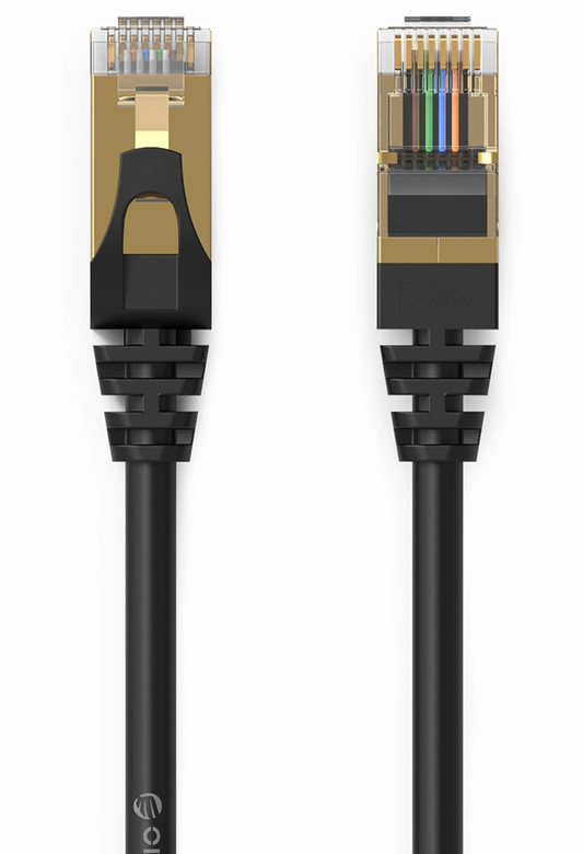 Καλώδιο Δικτύου Orico PUG-C7, UTP, Cat7, 5μ, Μαύρο