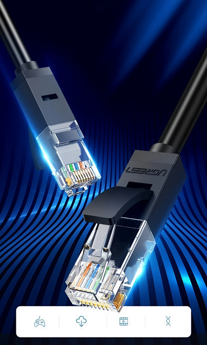 UGREEN NW102 Network Cable, UTP, Cat6, 5m, Black
